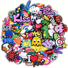 Random Shoe Charms With Different Designs Party Favor