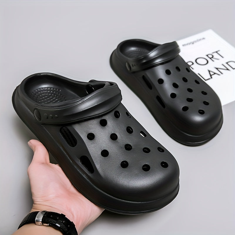 Men's Comfort Clogs Slip-On Sandals for Indoor Outdoor Beach Shoes
