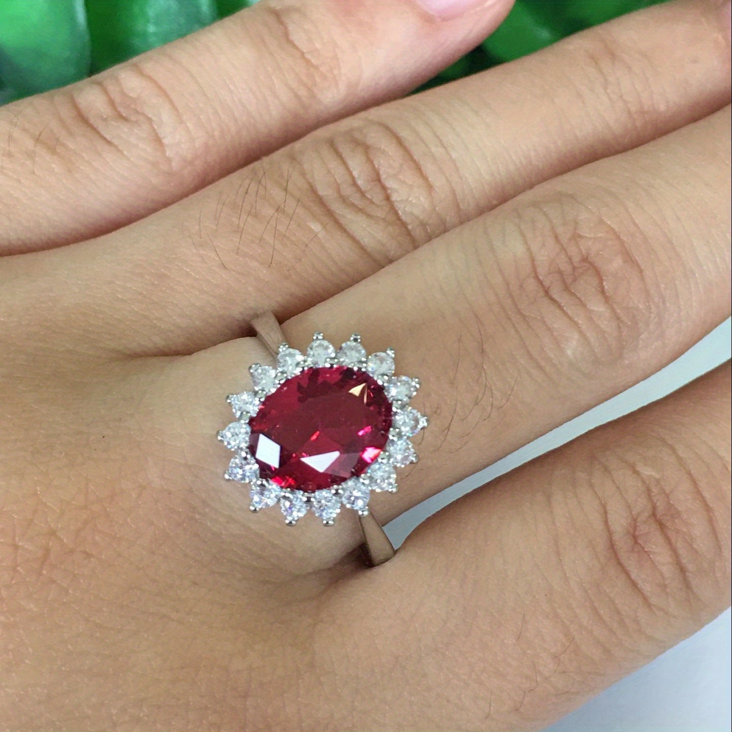 Classic Micro Zircon Wedding Ring Set