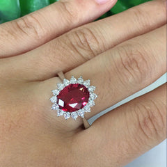 Classic Micro Zircon Wedding Ring Set