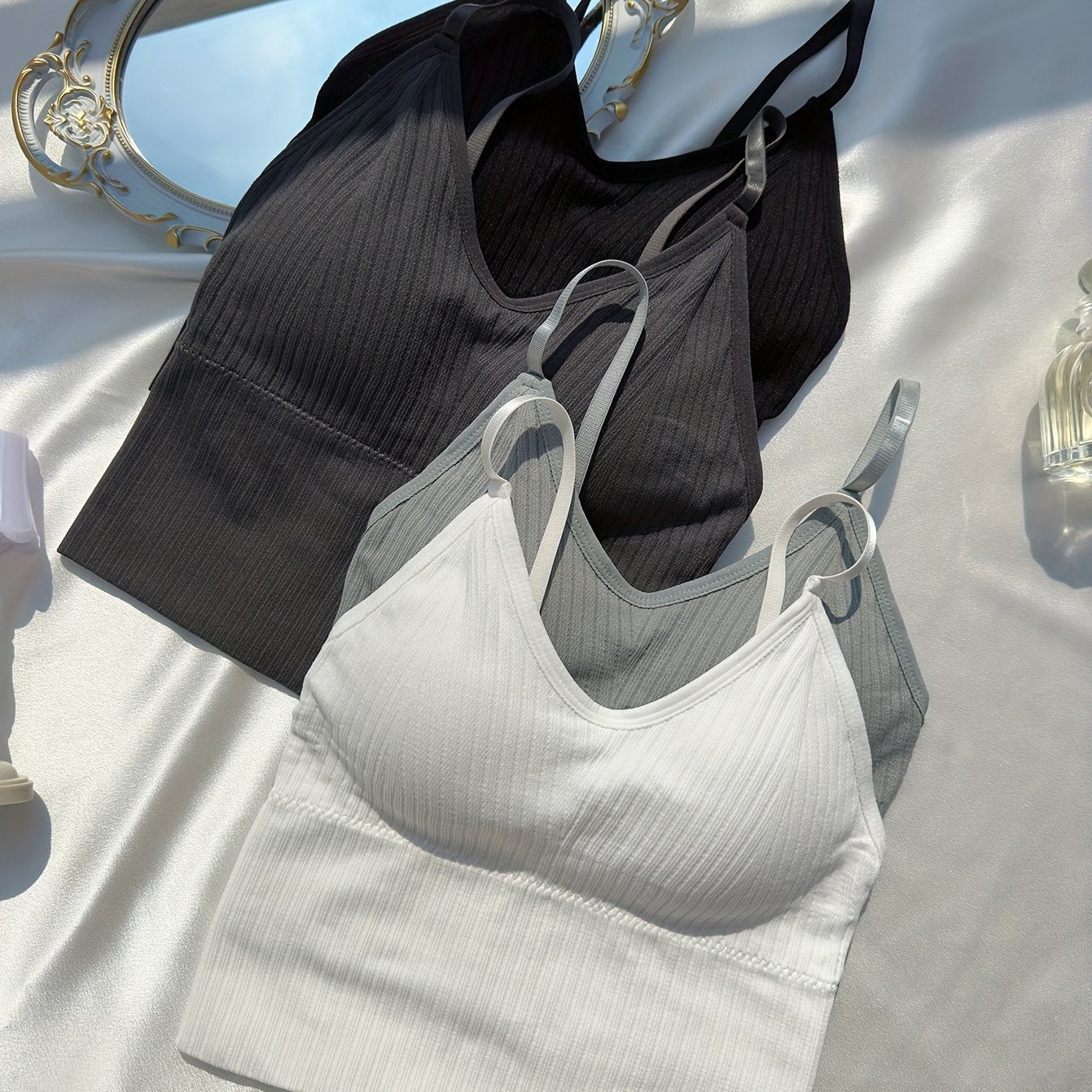 4pcs Wireless Push Up Bras Comfy & Breathable