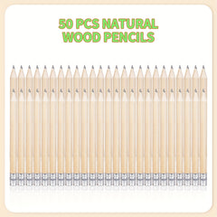 Natural Wood Golf Pencil Half Pencil With Eraser Mini Pencil