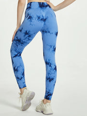 Tie Dye High Waist Yoga Pants Fitness Leggings Women's Activewear