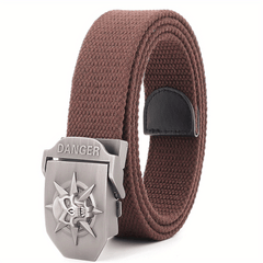 Skeleton Buckle Belts for Men Casual Belt for Jeans Pants Clothing Accessories