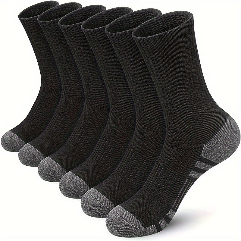 Men's Winter Sports Socks - Cushioned, Sweat Wicking, Breathable