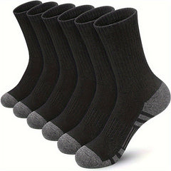 Men's Winter Sports Socks - Cushioned, Sweat Wicking, Breathable