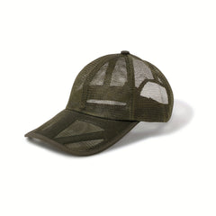 Mesh Hat Hollow Brim Baseball Cap Sun Hat Men's Peaked Cap
