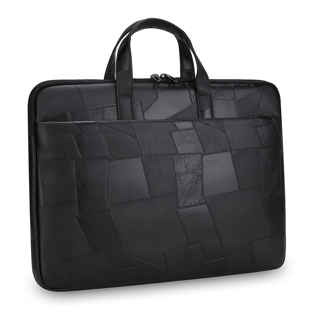 Sleek Faux Leather Briefcase 41 Laptop & Tablet Bag