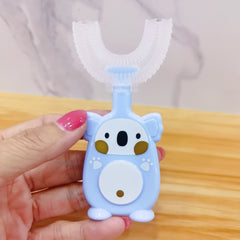 Baby Toothbrush Molar Stick For Baby With Pacifier, 0-2 Years Old