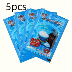 10pcs Magic Instant Faux Snow For Winter Activities