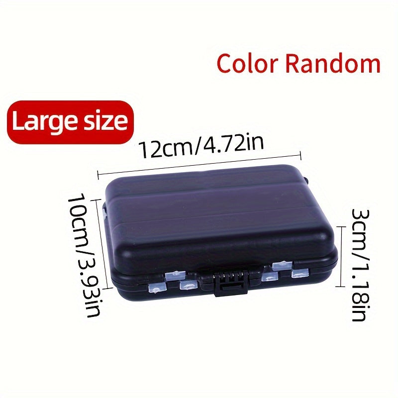 Waterproof Fishing Tackle Storage Box 9 Compartments Durable Outdoor Tool Box