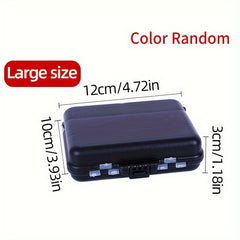 Waterproof Fishing Tackle Storage Box 9 Compartments Durable Outdoor Tool Box