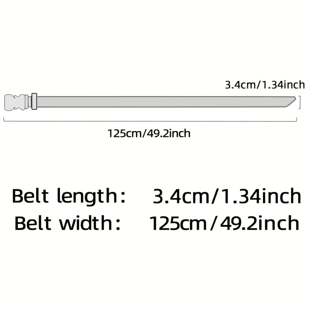 Men's Ratchet Leather Belt for Casual & Business Pants