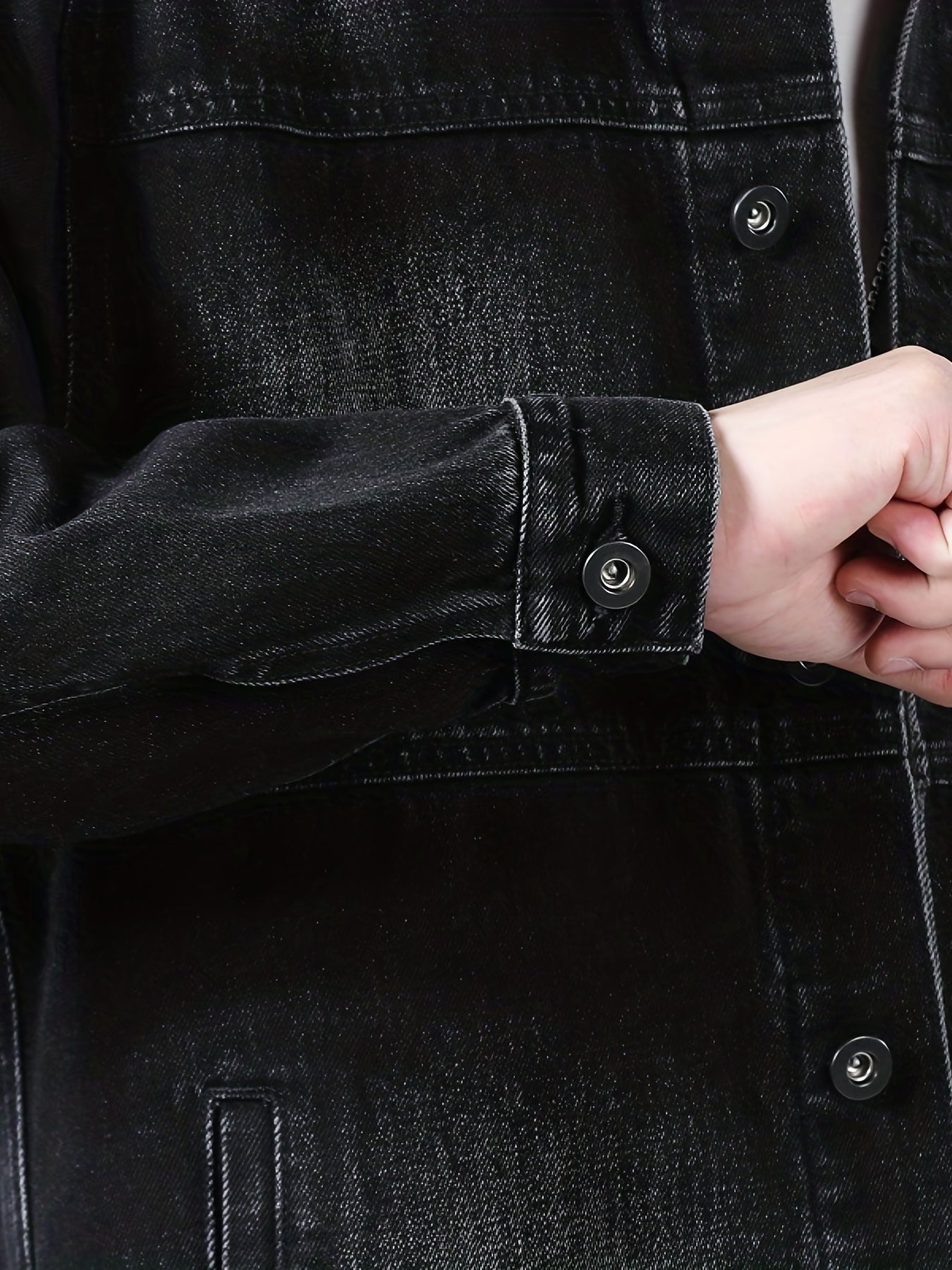 Men's Denim Jacket Casual Street Style Coat