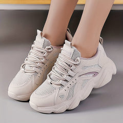 Women's Breathable Mesh Sports Shoes Lightweight Running Sneakers