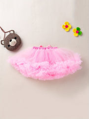 Baby Girls Bowknot Mesh Tutu Skirt