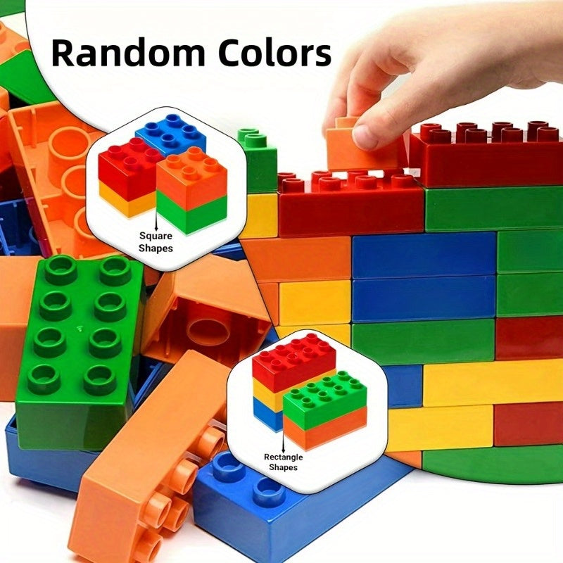 100pc Large Block Construction Toys for Kids, Party Birthday Presents