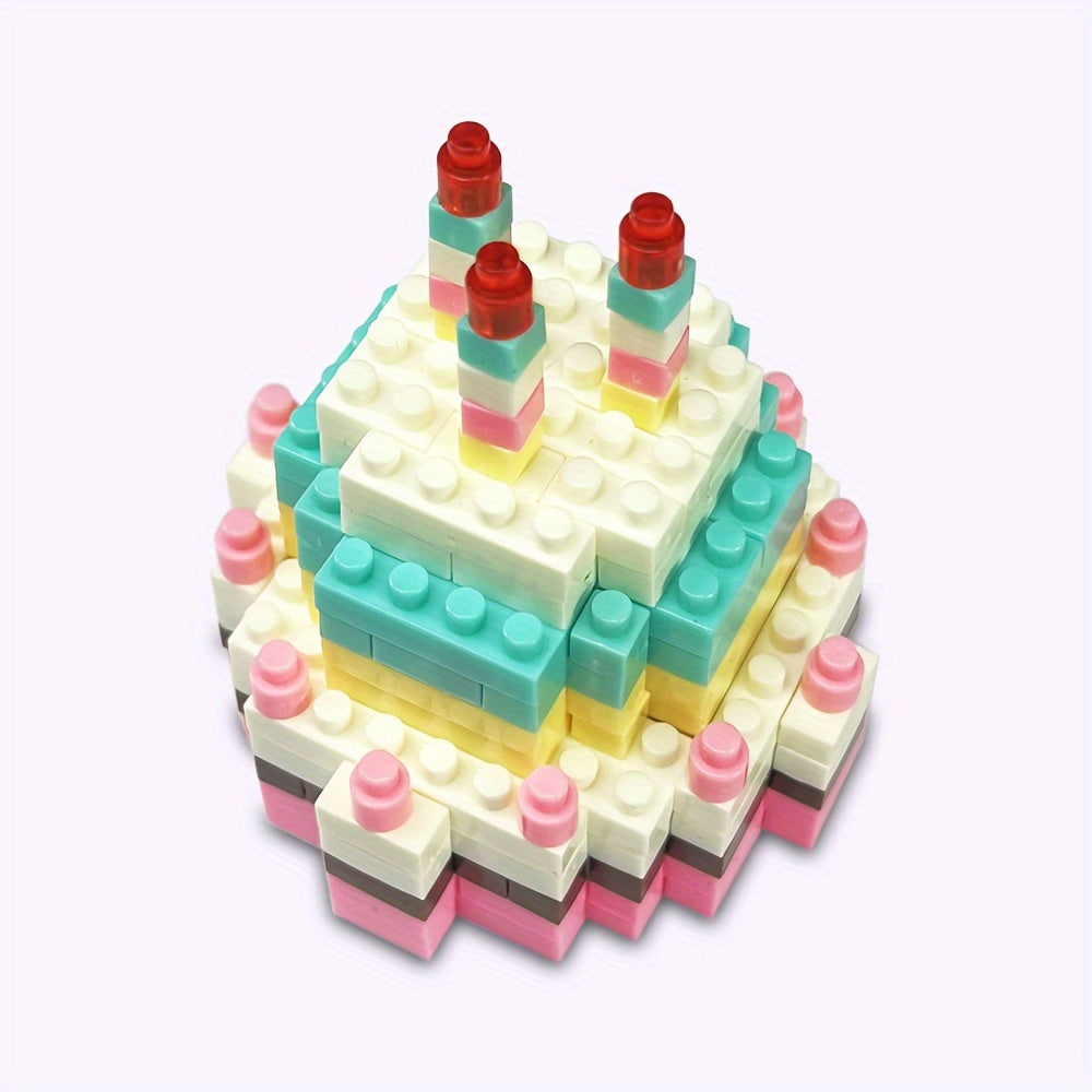 Cake Building Blocks DIY Model Toys Gift