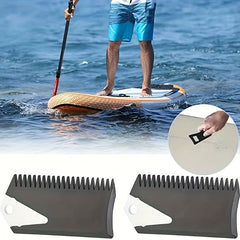 2pcs Surfboard Wax Comb PVC Bodyboard Remover and Cleaner
