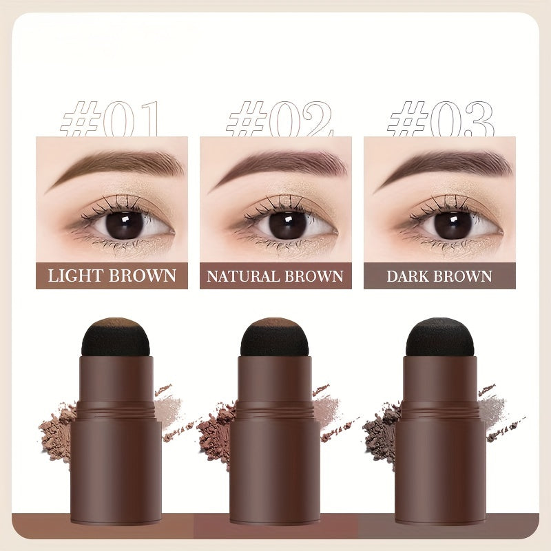 Eyebrow Powder Stamp Tool Waterproof Smudge Proof Matte Eyebrow
