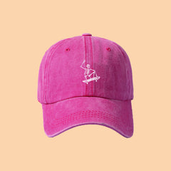 Skateboard Skull Cap with Printed Design