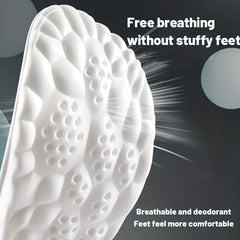 Latex Sport Insoles Soft High Elasticity Arch Support Running Insoles