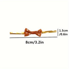 100pcs Treat Bags Sealing Bow Ties Twist Ties - Assorted Colors
