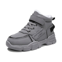 Boys Snow Boots Winter Casual Letter Print Magic Appliques Thermal