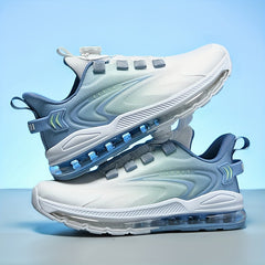 Men's Running Sneaker Elastic Band Air Cushion Shoes Gym