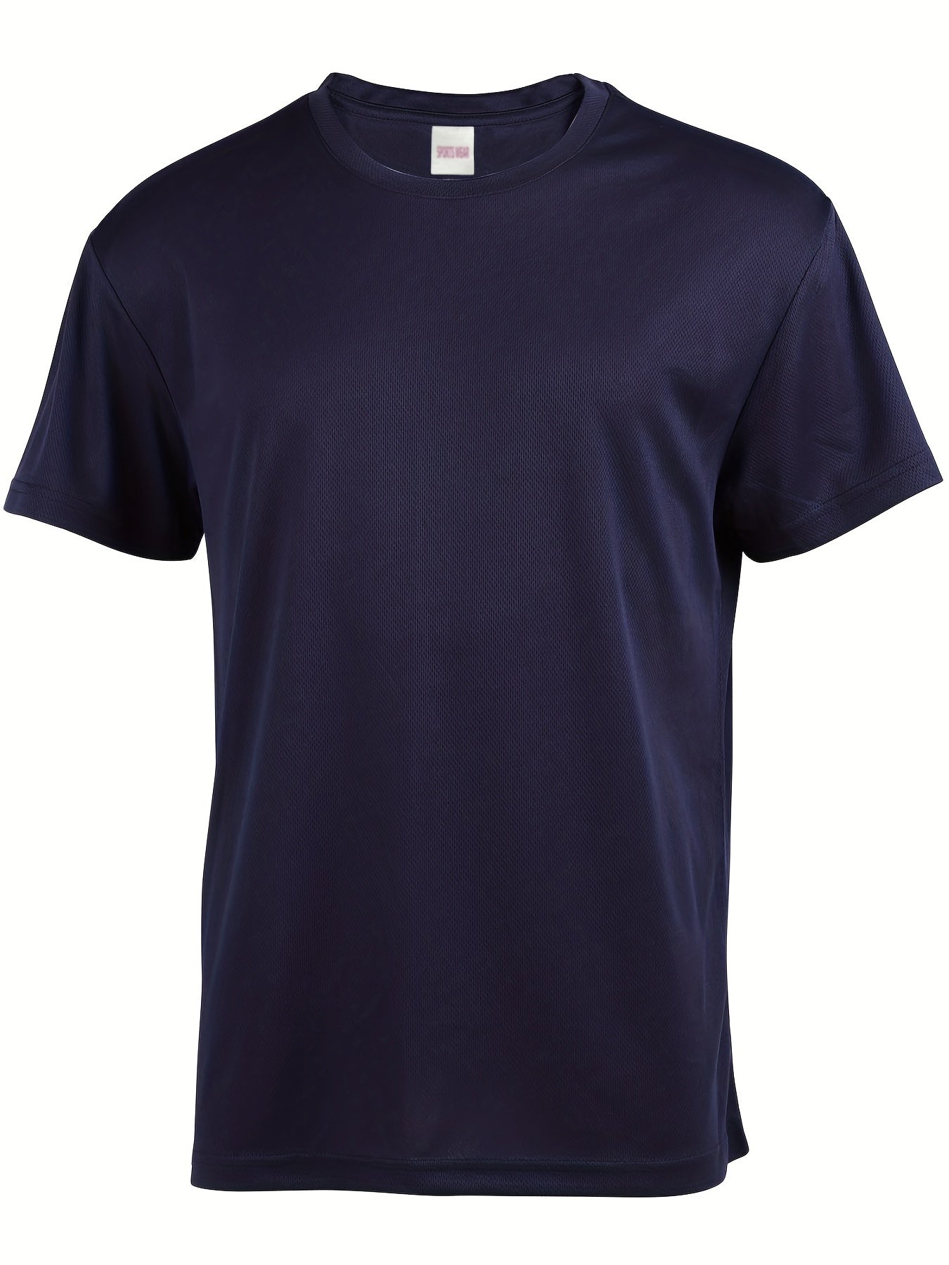 5pcs Men's Crew Neck T-shirt for Fitness Gym Running