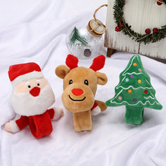5pcs Christmas Puff Ring Decoration Bracelet Small Gift