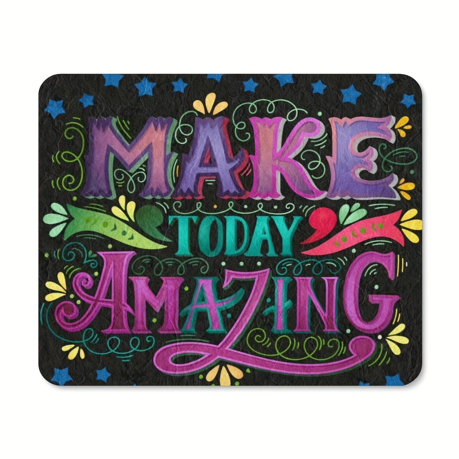 Gaming Mouse Pad Non-Slip Rubber Base Waterproof for Computer Laptop Office Home