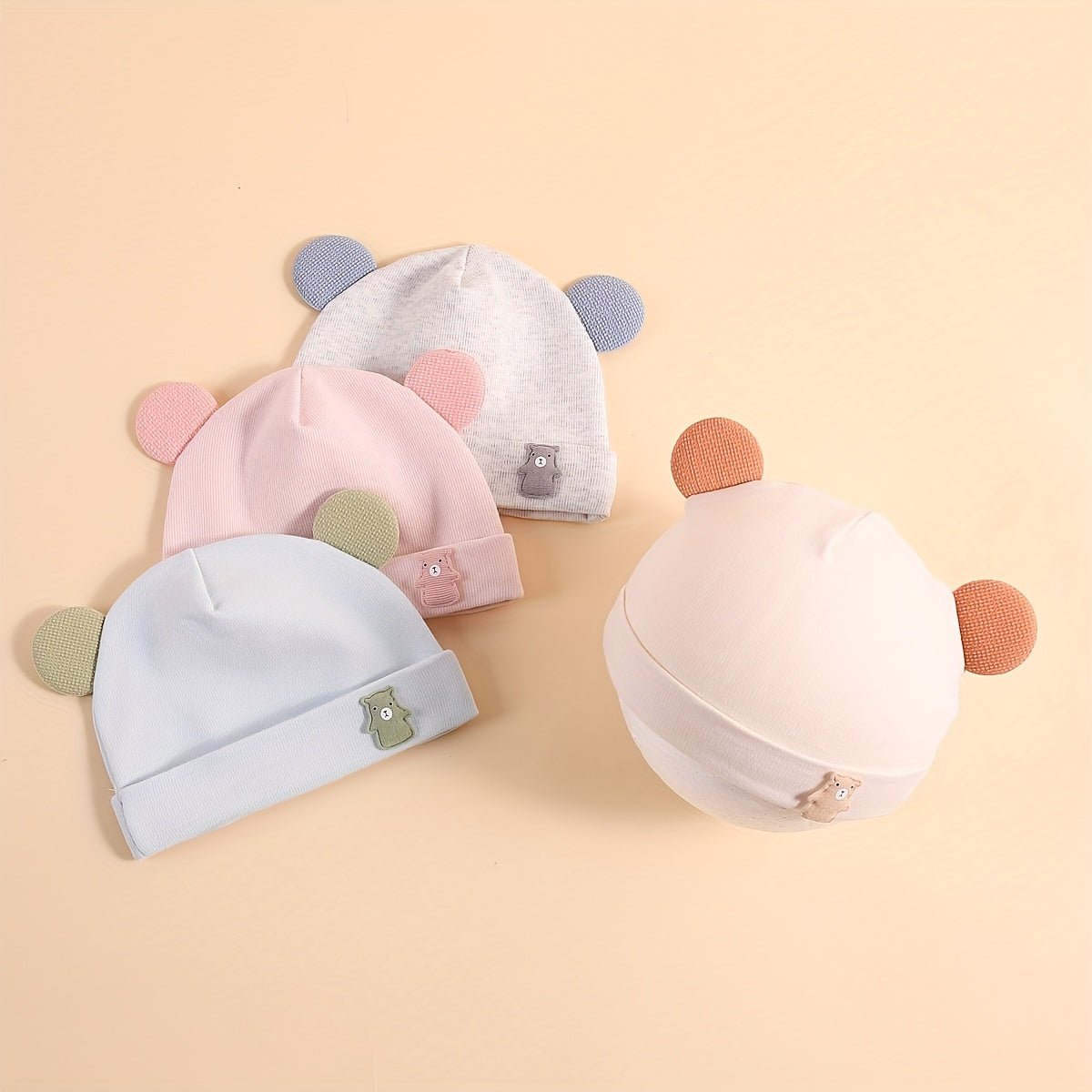 Infant Baby 0 3 Months Bear Tire Hat