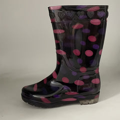 Women's Waterproof High Tube Rain Boots Wear Resistant Non Slip