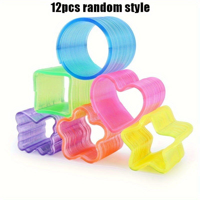 Rainbow Spring Toy Assortment - Bright Colors Goody Bag Filler