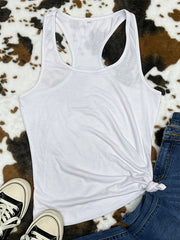 Women's Basic Solid Tank Top Sleeveless Crew Neck Casual Top
