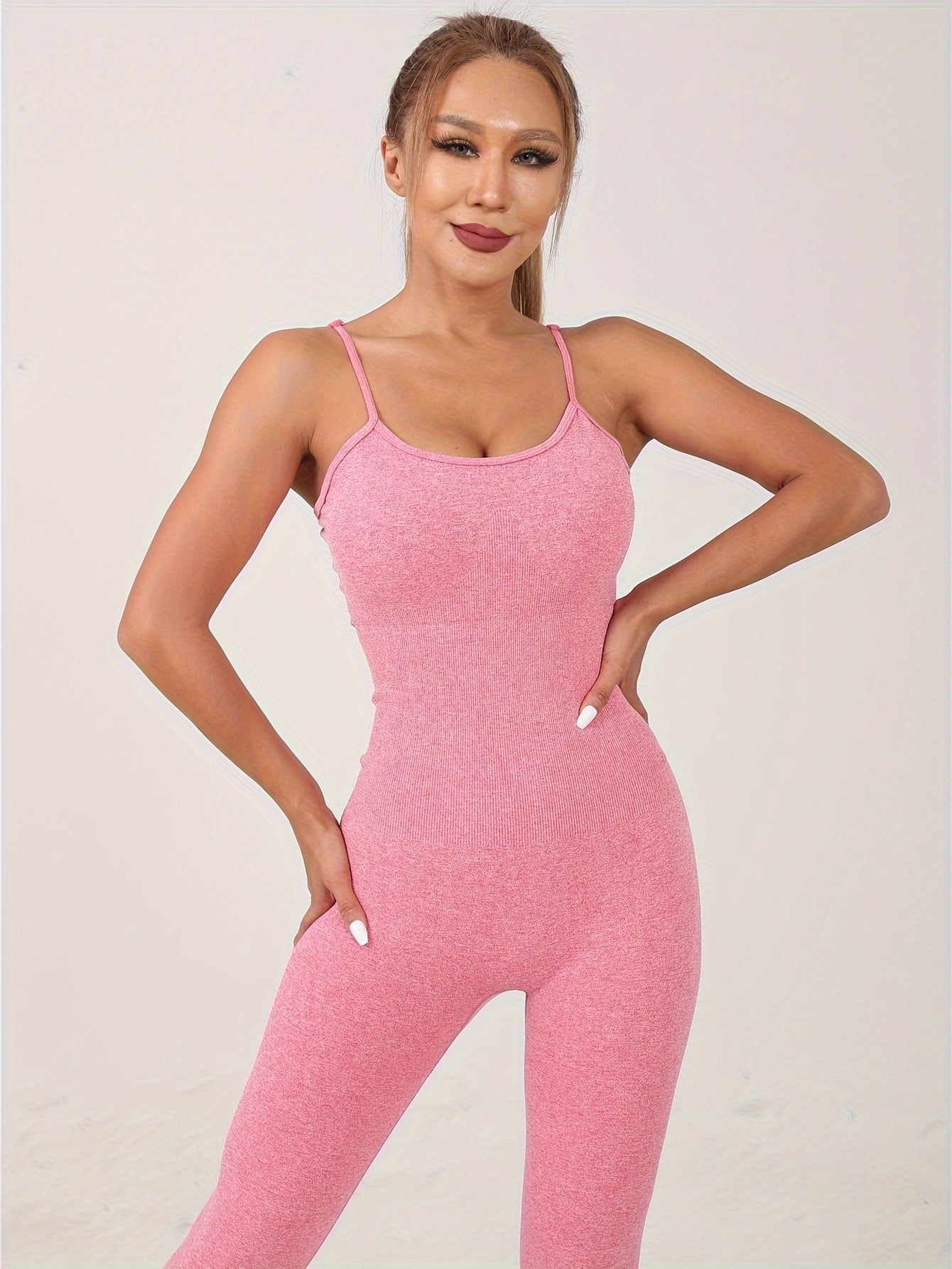 Seamless Stretchy Sportswear Yoga Bodysuit