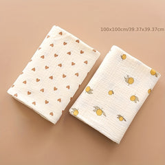 Soft & Absorbent Baby Bath Towel for Summer Bathing