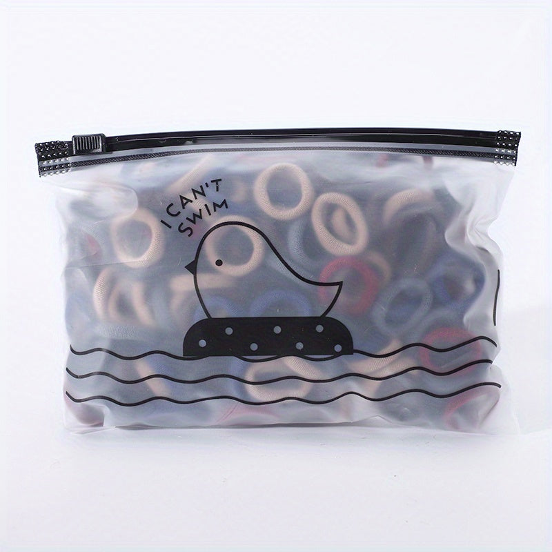 100pcs High Elastic Hair Ties - Perfect Gift for Girls
