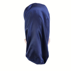 Unisex Oversized Wide Brim Long Hair Tin Sleeping Cap