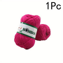 Bamboo Charcoal Cotton Silk Bamboo Fiber Cotton Thread