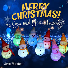 LED Snowman Christmas Decorations