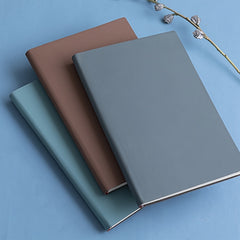 Soft Leather Notebook PU Leather B5 Waterproof 160 Pages