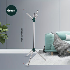 Stainless Steel Coat Rack Floor standing Clothes Hanger