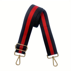 Colorblock Bag Strap Adjustable Shoulder Crossbody Strap