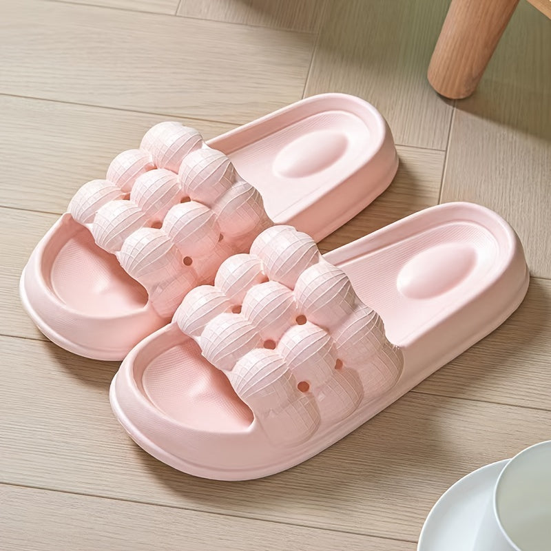 Women's Bubble Slide Platform Slippers