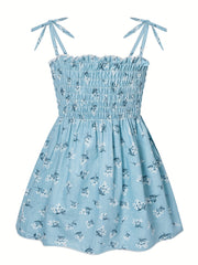 Toddler Girls Flowers Frill Trim Cami