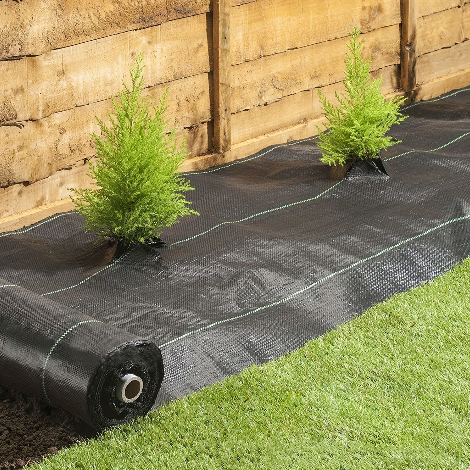 6ft x 50ft Agricultural Weed Control Mulch Plastic Ground Cover