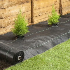6ft x 50ft Agricultural Weed Control Mulch Plastic Ground Cover