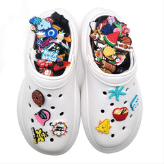 Assorted Funny Shoe Charms Decoration - 101pcs